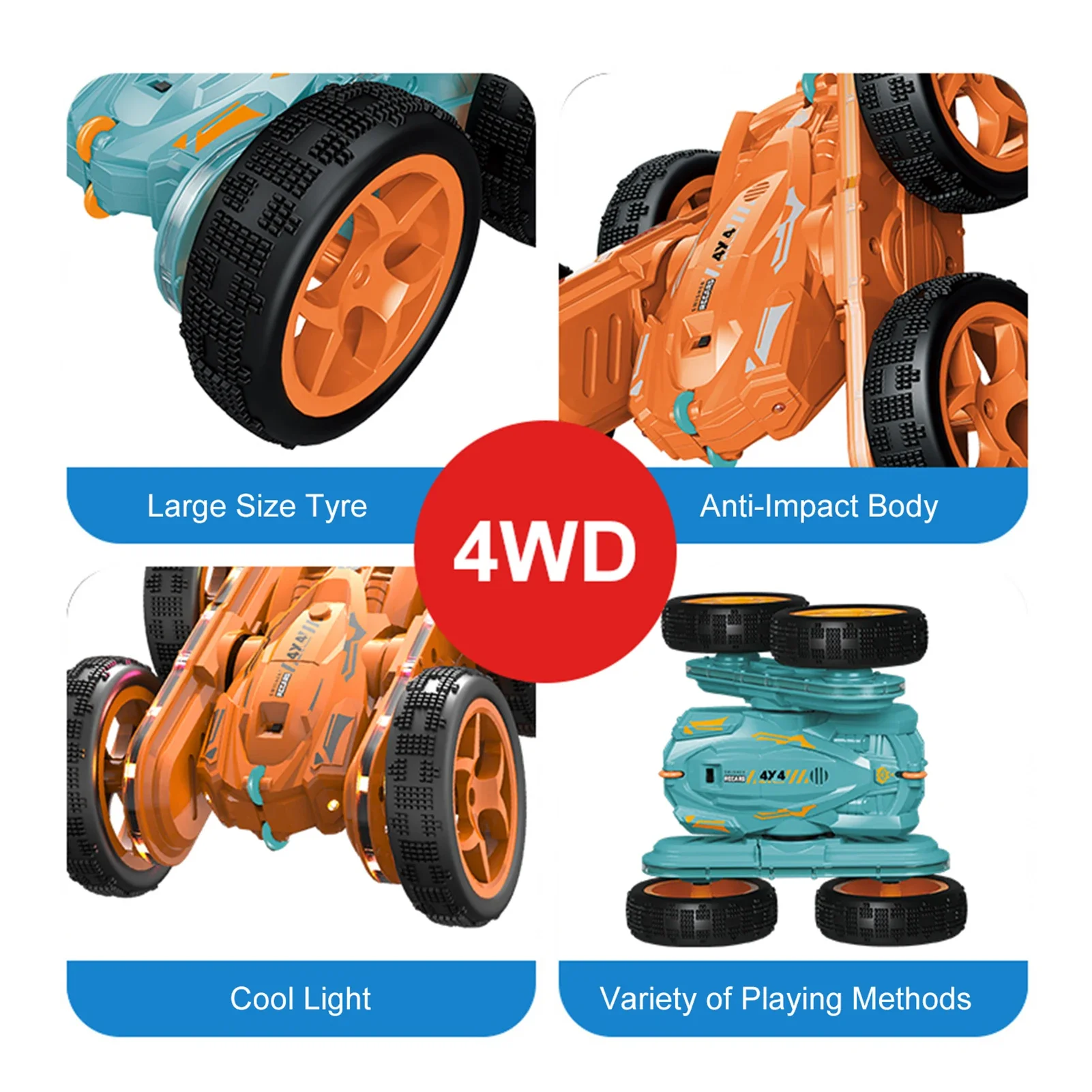    Ʈ ī,   4WD ڵ 峭,  3D ,  ο JC07, 2.4G
