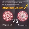 COSFIX 0.5-6ct Rare Radiant Cut Moissanite Loose Stone Real D Color Lab Grown Super White Certified Radiant Moissanite Diamonds 2