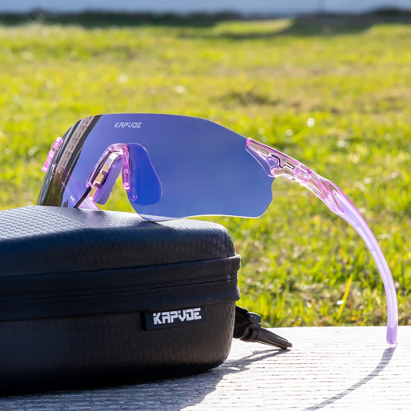 KAPVOE UV400 Eyewear Men Women Bicycle Sports Hiking Running