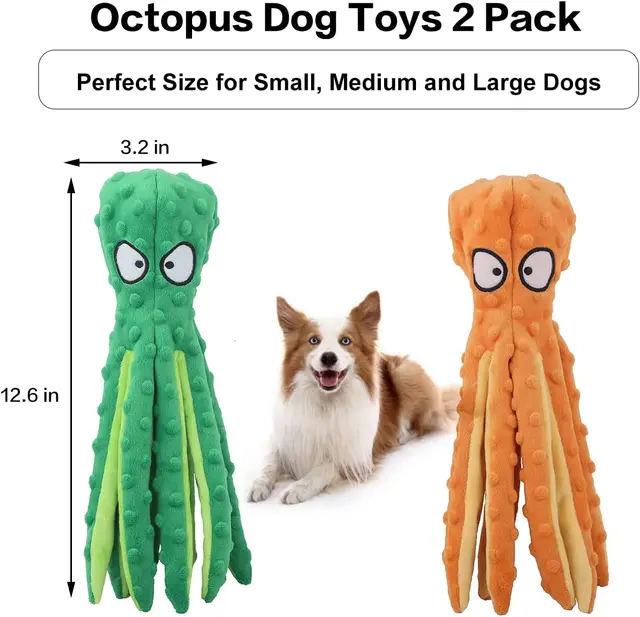 Pet Plush Dog Toy Voice Octopus Shell Puzzle Toy Bite Resistant Interactive Pet Dog Teeth Cleaning Chew Toy Pet Supplies 5