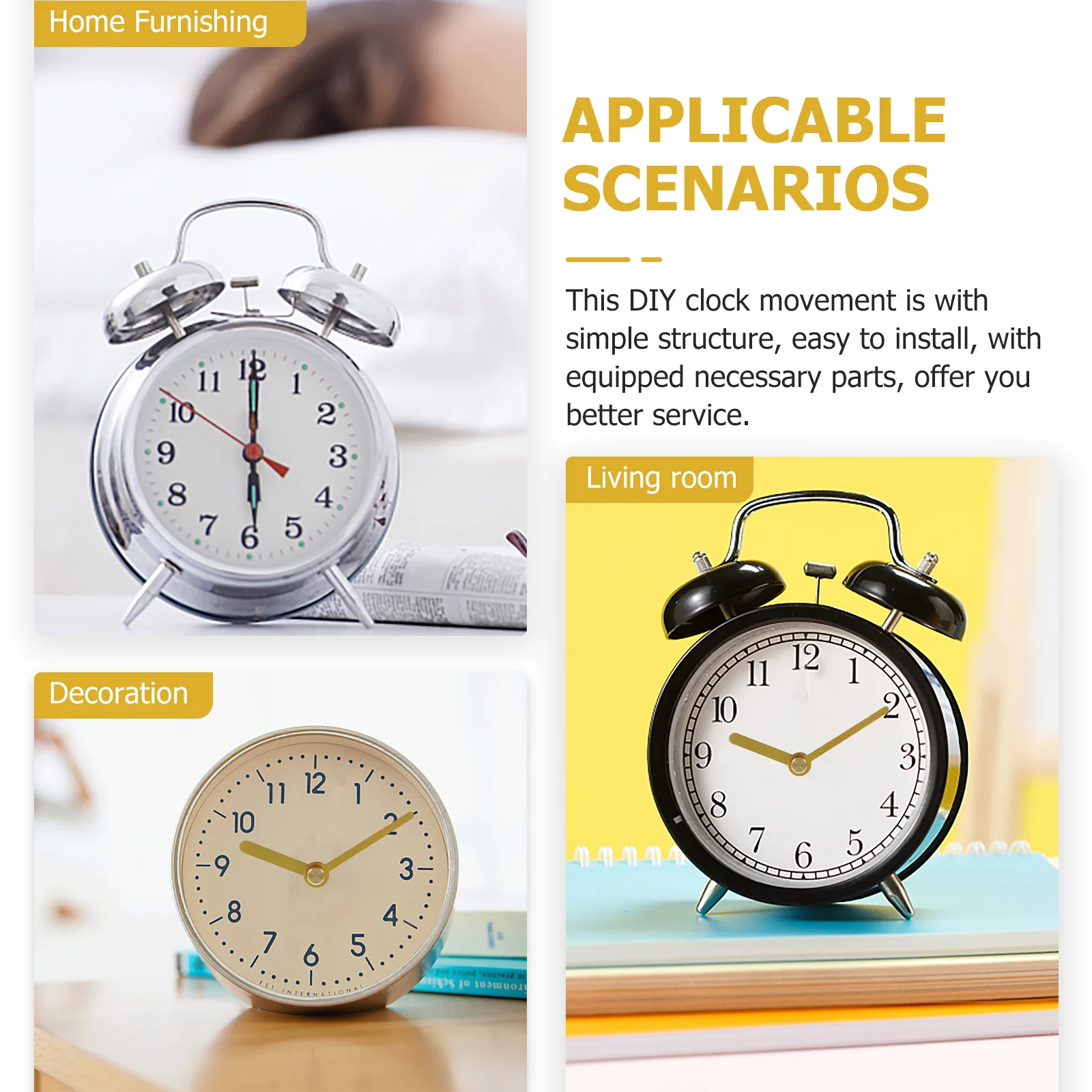 Quarzuhrwerk Uhrwerk FÃ¼r Wanduhr Mit Zeiger Uhrwerke Zum