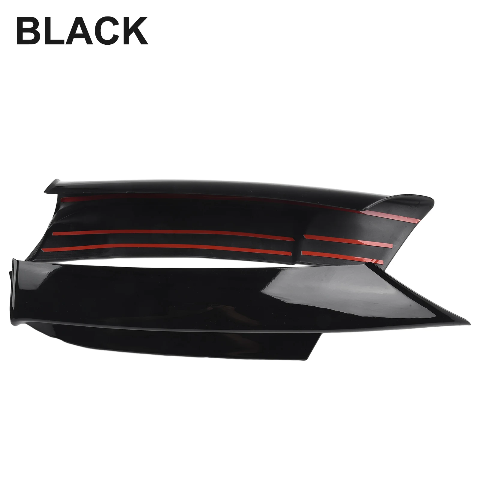 

Splitter Flap Front Bumper Lip Car Accessories M-Tech Bumper Only PP Plastics 2005-2008 2Pcs Bumper Splitter Lip