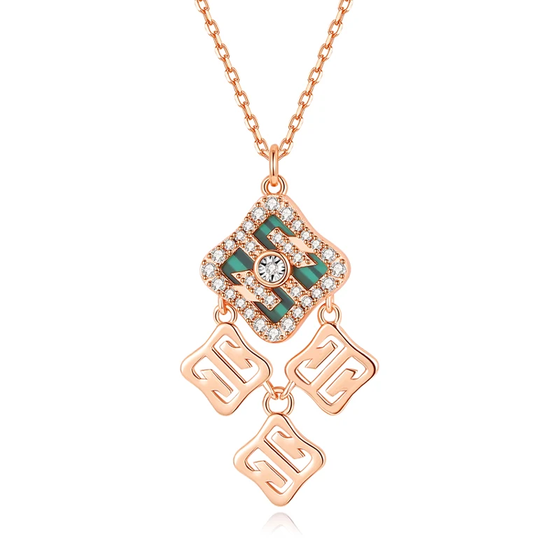 

Peacock necklace for girlfriend, wife, birthday gift, Valentine's Day necklace