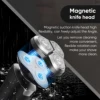 Sejoy 5 in 1 Electric Shaver Barber for Men Razor Rechargeable with Beard Trimmer Lithium Battery Portable Shavers for Travel 5