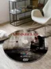 Movie CD Rug DVD Carpet Creative Round Mat Circle Bath Mat Gift Souvenier Home Decoration Rugs for Kitchen Bedroom Living Room 2