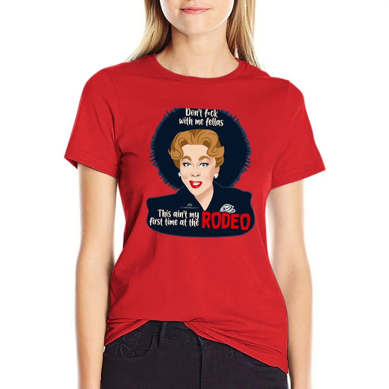 

Rodeo T-shirt hippie clothes cute clothes Woman clothing