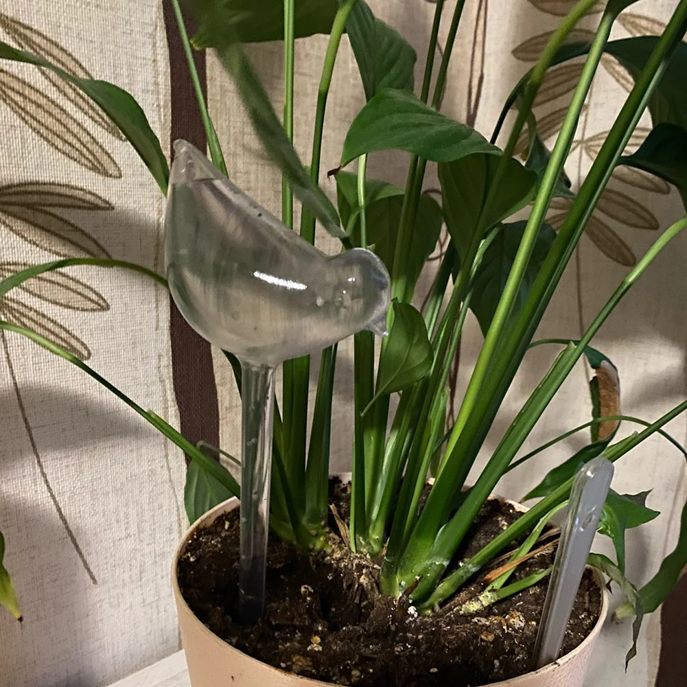 PVC Transparent Bird Shape Auto Watering Device for Home Garden