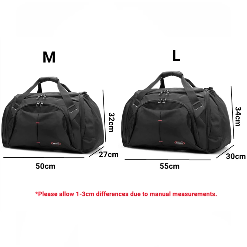 Men Sport Gym Bag Fitness Training Bags Large Travel Handbag Women