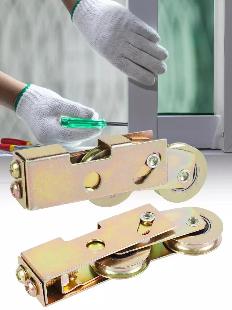 Description Picture 5 of item2Pcs Sliding Patio Door Rollers 1-1/4inch Sturdy Sliding Door Bearing Wheel Sliding Glass Doors Windows Wardrobes Replace Roller