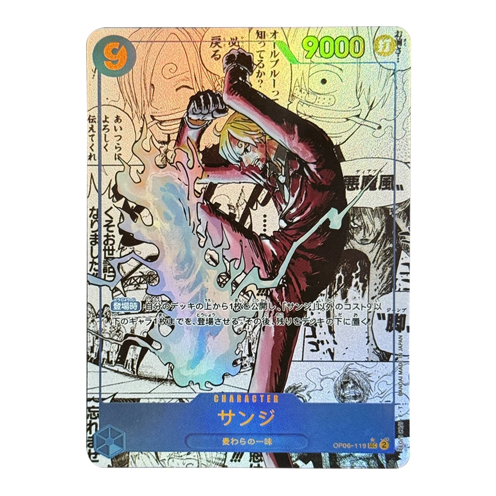 2 Styles DIY 2025 Manga Alternate Art One Piece Cards - Handmade