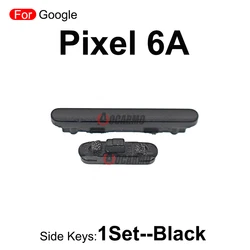 Replacement Power and Volume Side Buttons (6A---Black)