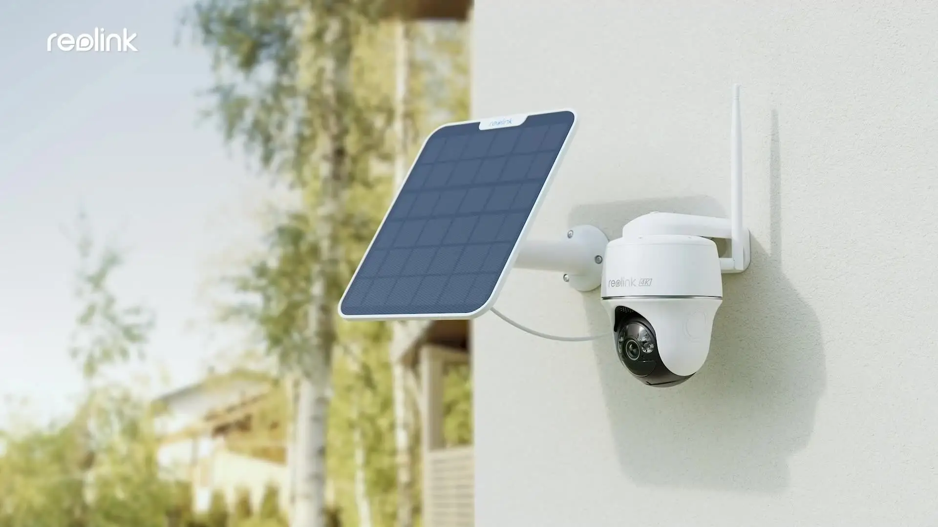 Reolink Argus 3 Ultra - Telecamera WiFi Esterno 4K Con Pannello Solare, Rilevamento Intelligente E Visione Notturna A Colori - Foto 2