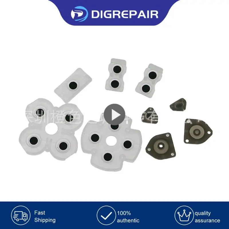 Ivyueenfor 4 Controller Sottile Tastiera Con Pulsante Adesivo In Gomma Conduttiva Siliconica Per Dualshock 4