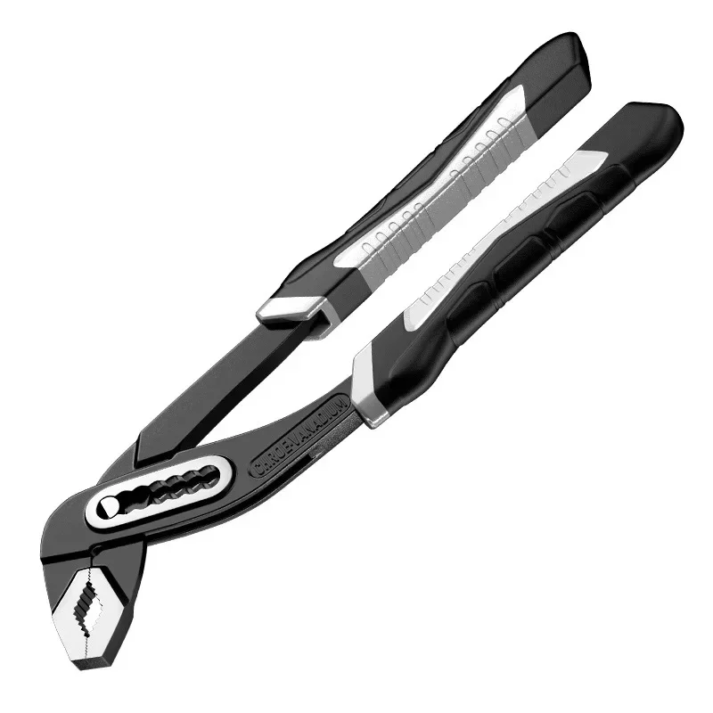 8/10'' Multipurpose Water Pump Pliers Adjustable Heavy Duty Wrenches Opening Water Pipe Clamp Hand Repair Tool for Plumber