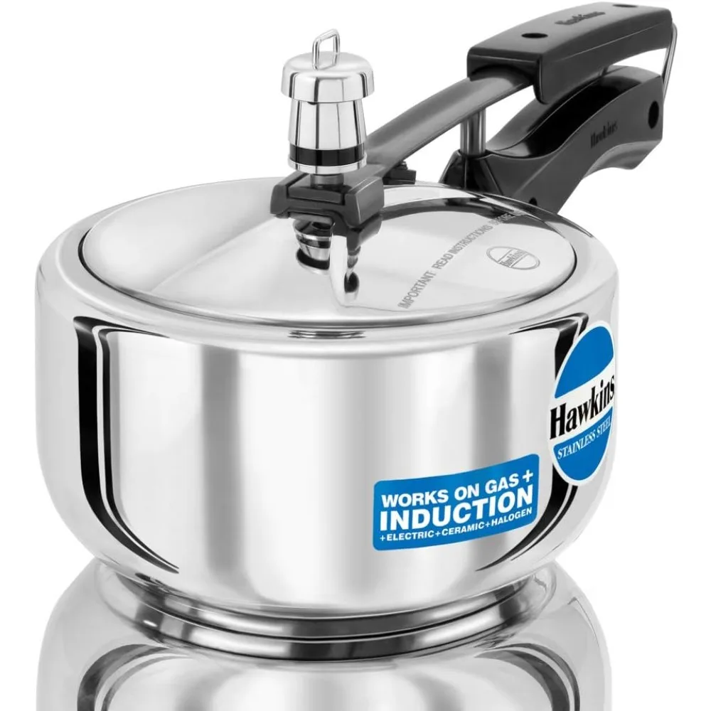 

Hawkins B25 Pressure cooker, 2 Litre, Silver