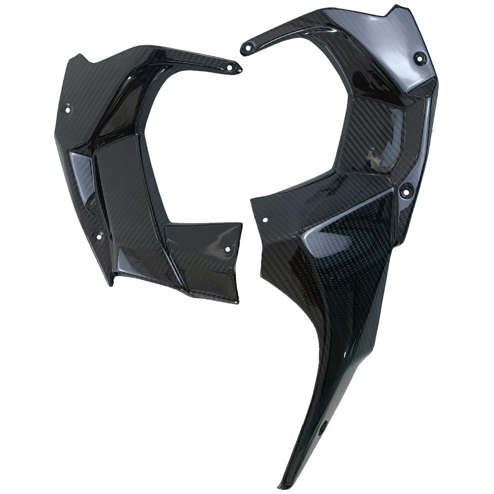 

For Kawasaki H2 H2R Modified 3K Carbon Fiber Dash Board Panels Covers Dashpanel Side Panels Motorcycle Accessories 2015+