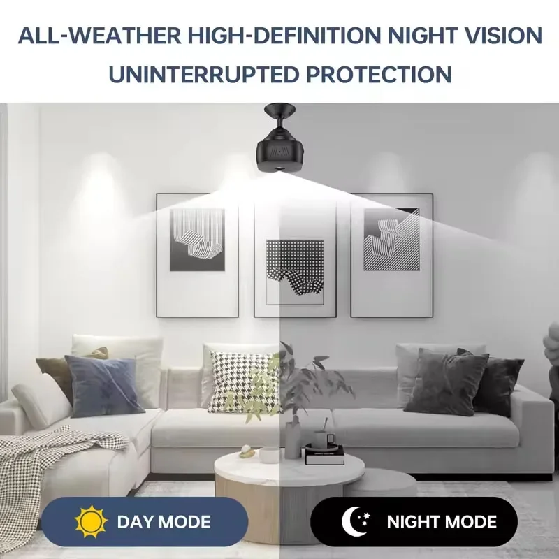Mini HD Camera 1080P WiFi Wireless Monitoring Security Protection Remote Monitor Camcorders Video Surveillance Smart Home Image 3