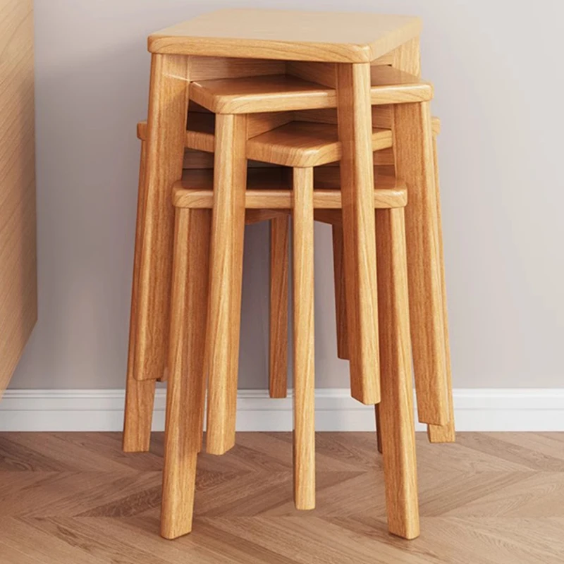 Mininalism Wood Dining Chair Nordic Design Home Luxury Dining Chairs Modern Living Room Poltrona De Luxo Furniture Decoration
