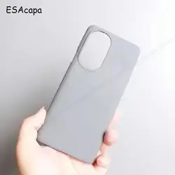 Ultra-Thin Sandstone Matte TPU Shockproof Phone Case - Soft Silicone Protection Back Cover for TCL 40SE (Gray)