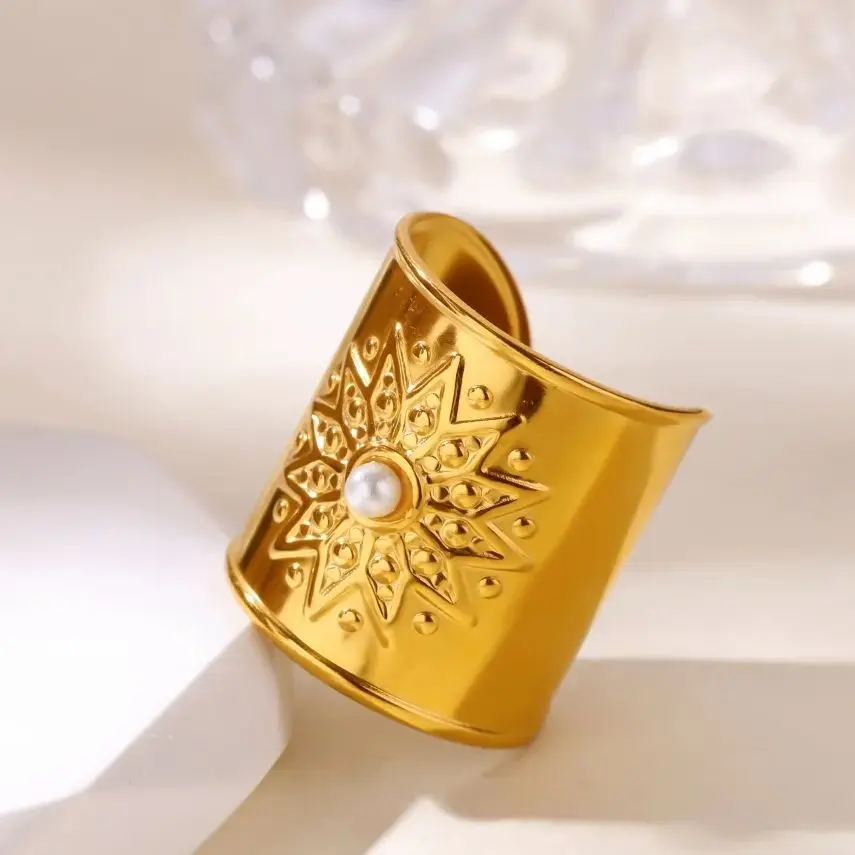 Stainless Steel Rings for Women Waterproof