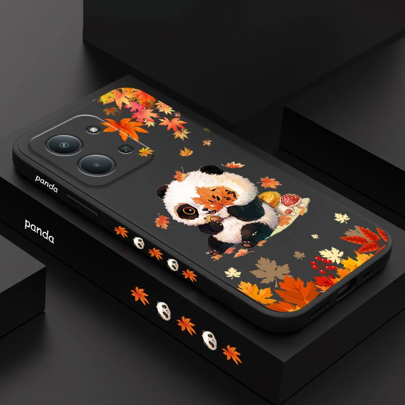 Panda-Themed Silicone Soft Phone Case
