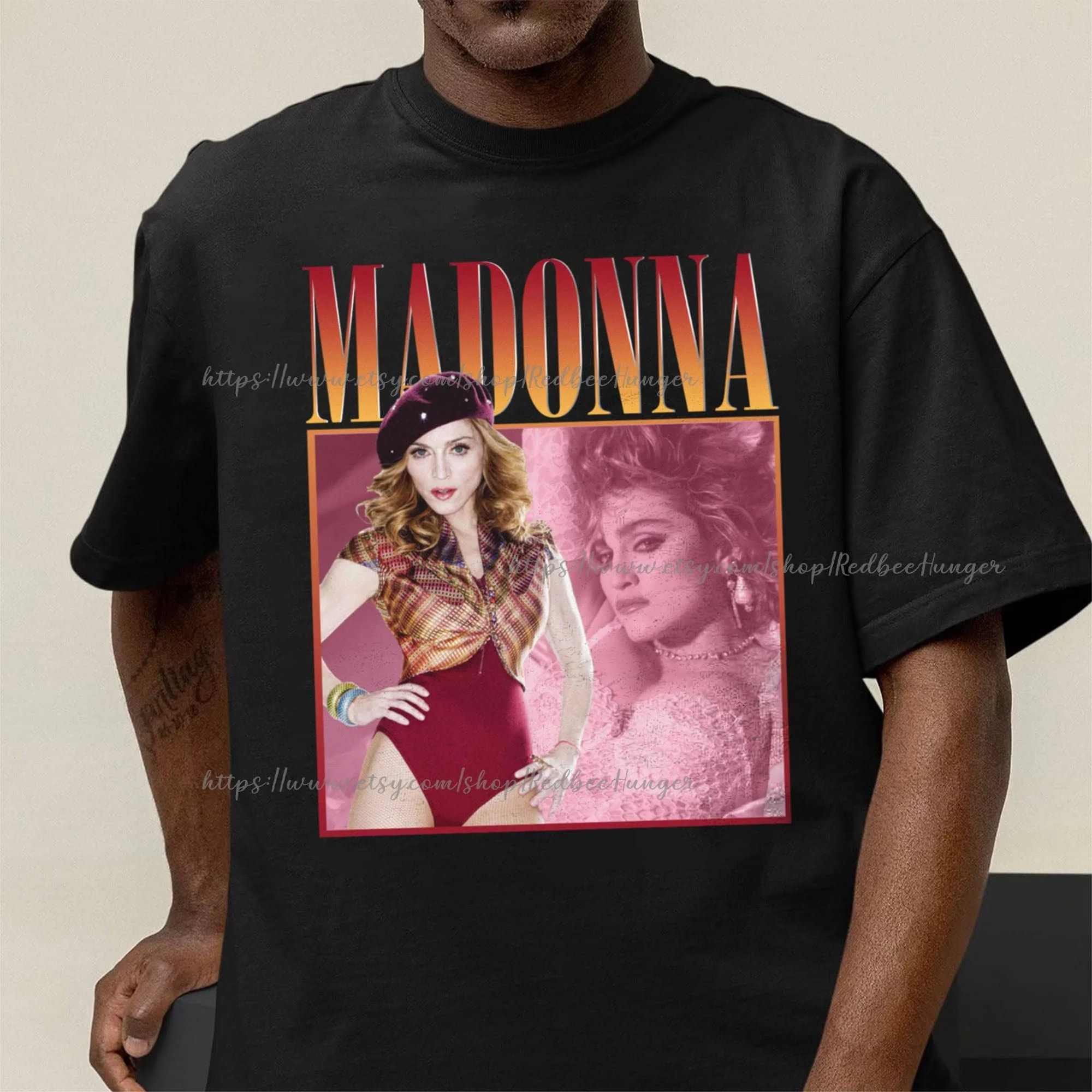 Maglietta Madonna Candy The Celebration Tour 2023 Merch Sweat