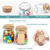 Glass Favor Jars with Cork Lid, 3.4 oz Small Glass Bottles for Wedding Favor, Baby Shower, Party Favor, Gift Jars for Candy 3