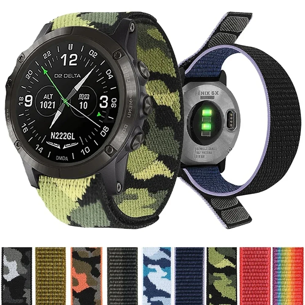 Elastic Nylon Wrist Band - Durable and Comfortable Strap for Sports Watches