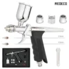 Gravity-Feed Dual-Action Pistol Grip Airbrush Trigger-type Fan Spray Air Brush 0.3mm/0.5mm 15CC Fluids Cups For Car Model DIY 1