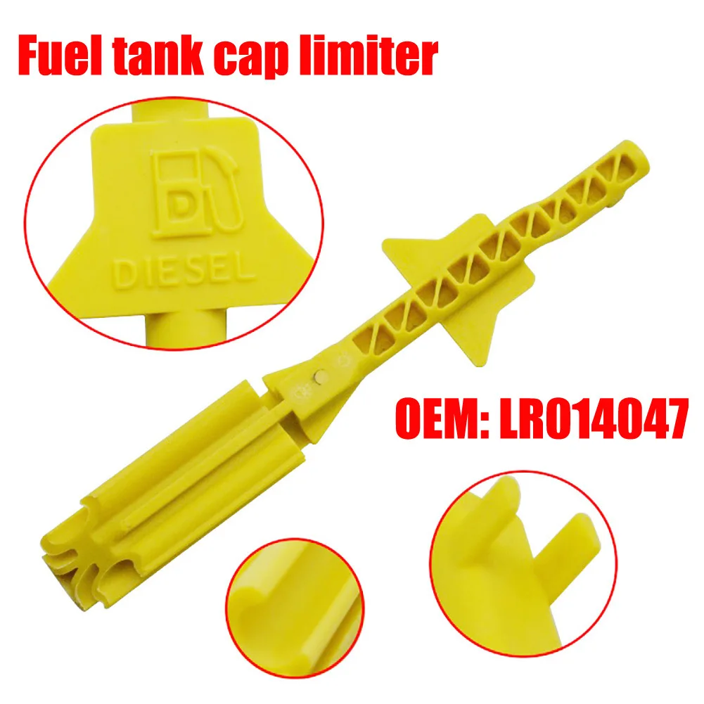 

Limiter Fuel Filler Reset LR014047 Misfuel Tool Accessories Diesel Plastic Replacement Unlocker Vehicle Yellow