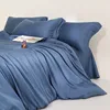 100%Lyocell Derived from Eucalyptus Solid Plain Bedding set Duvet cover Bed Sheet 2 Pillowcases Soft Cooling Twin Double Queen 4