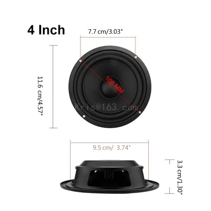 Enhanced Bass Radiator Speaker Diaphragm