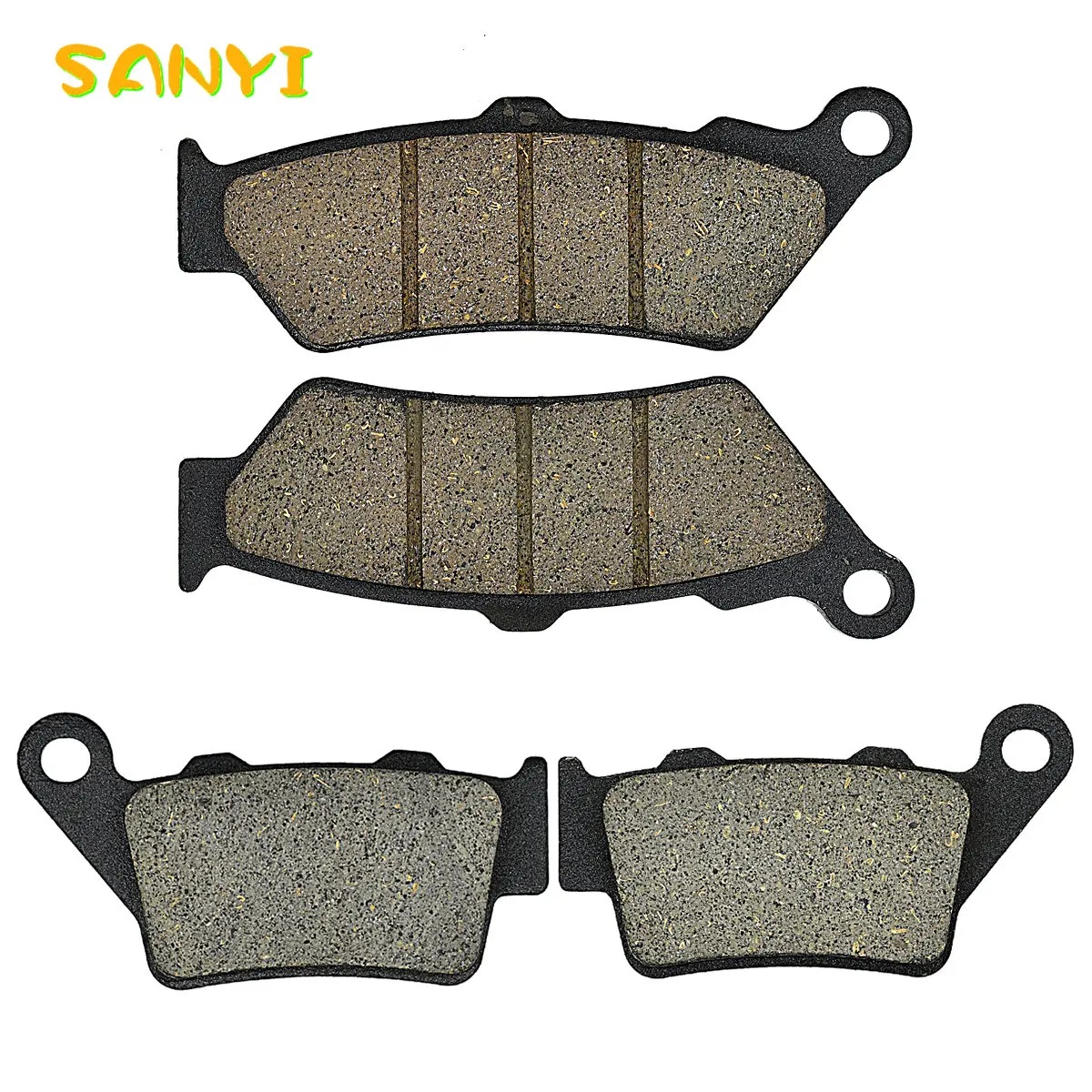 Motorcycle Front Rear Brake Pads For BMW C1 125 200 F650CS Scarver