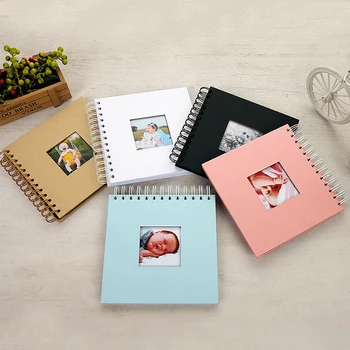 Album Photo Scrapbook, livre de mémoire en papier pour voyage, anniversaire de mariage, cadeaux de noël, souvenirs de réception-cadeau pour bébé 1