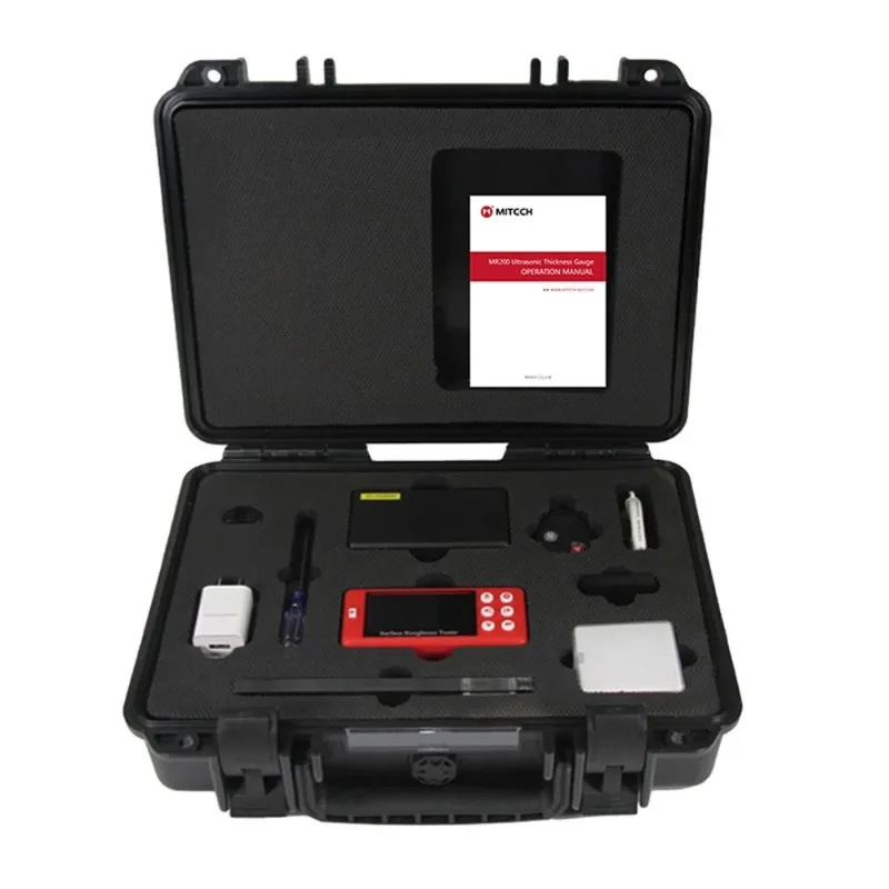 

MITECH MR200 Digital Surface Roughness Tester 28 Measuring Parameters Metal Roughness Meter