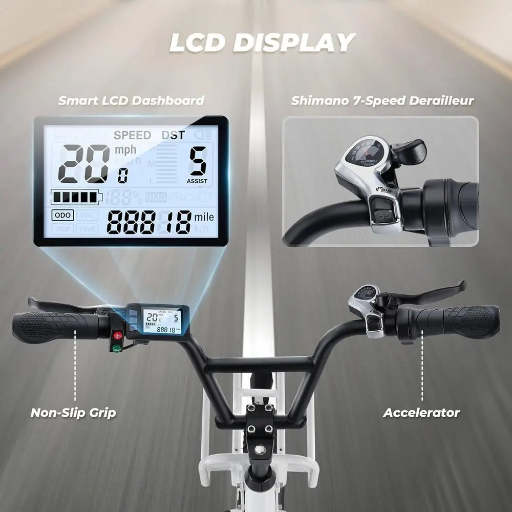 Cargo Cruiser Electric Bike 6