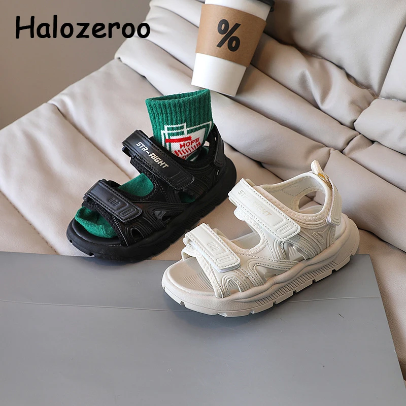 

Kids Beach Sandals Baby Girls Brand Black Shoes Children Sport Sandalias Boys Fashion Slides Casual Flats School Shoes Summer