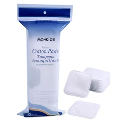 100 - Pack Soft & Breathable Double - Sided Cotton Makeup Remover Pads (White)