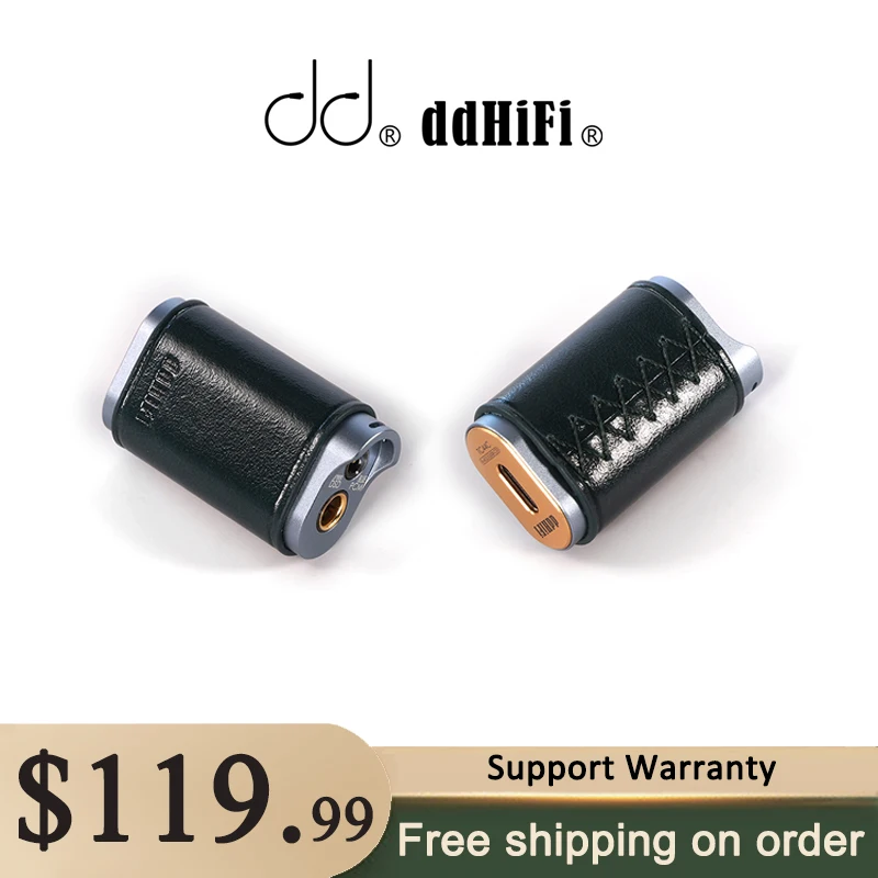 DD ddHiFi Blue TC44C USB-C/lighting DAC Amp 4.4 & 3.5 출력 CS43131 DAC 칩, 네이티브 DSD256 및 32bit/384kHz PCM