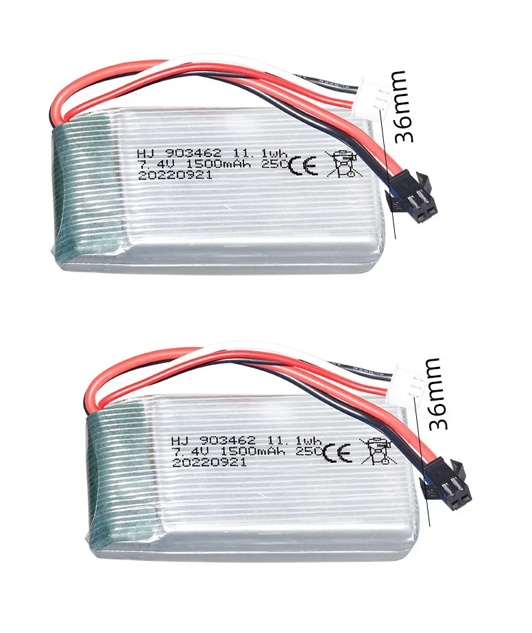 

7,4 V 2S1500mAh 20C литий-полимерный аккумулятор со стандартными разъемами для радиоуправляемых автомобилей, грузовиков, багги, самолетов, вертолетов, квадрокоптеров, лодок