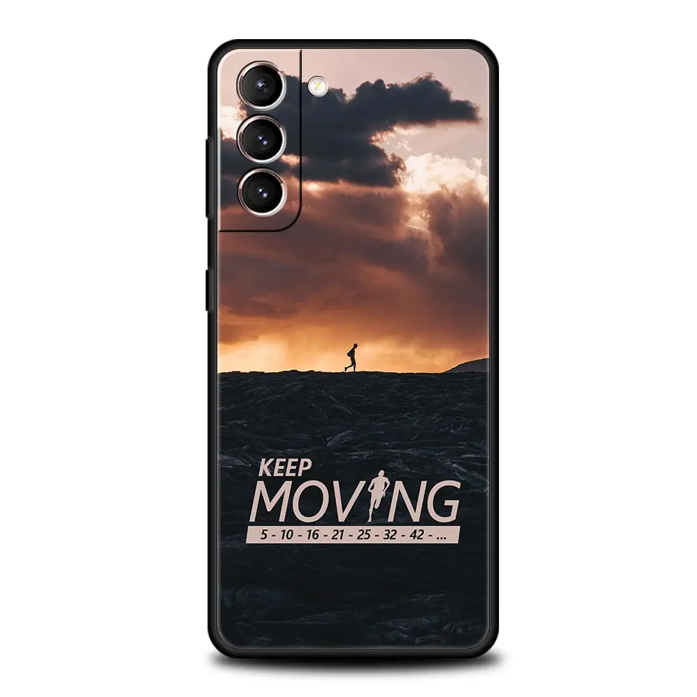 Marathon Runner Soft TPU Phone Case - Durable Cover