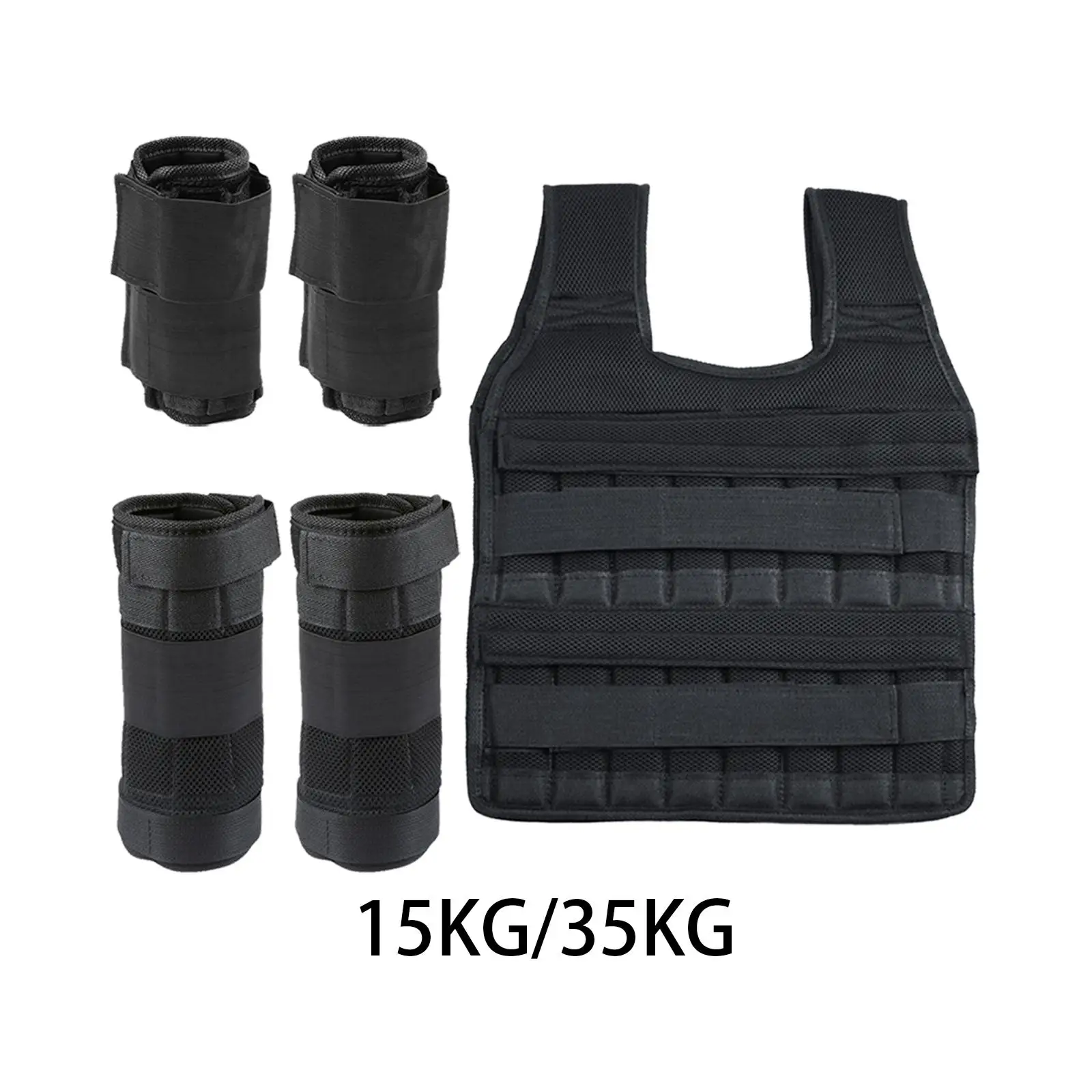 

Weight Vest Wrist Weights Bracelet Leg Weight Loading Vest for Training Walking Fitness