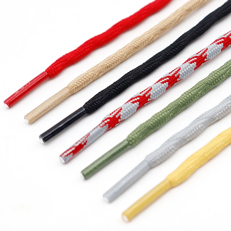 Coolstring Unique Round Type 4.5MM Children Sneaker Boot Durable Lace Kids Walkin Fashion Charmed Tape 60-100Cm Casual Shoe Rope