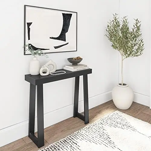 

Wood Console Table, 36\u201D, Sofa Table, Narrow Entryway Table for Hallway, Behind The Couch, Living Room, Foyer, Easy Assembly