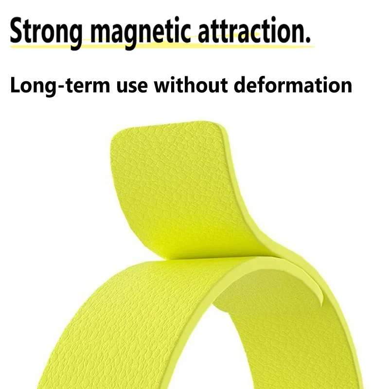 Soft Silicone Loop Band - 14mm Magnetic Comfortable Bracelet Wristband Strap Accessories