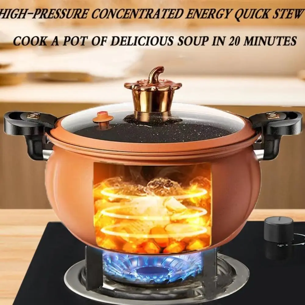  Micro Pressure Cooker, 8L Large Capacity Pressure Pot