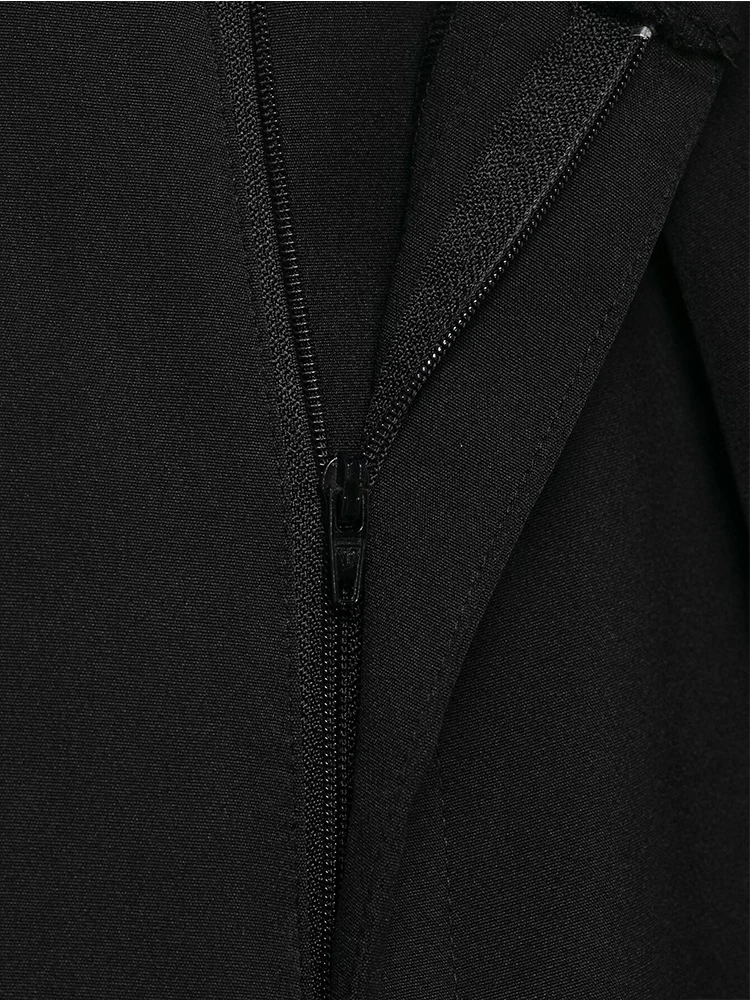  New Women's Draped Balloon Pants Casual High Street Loose Wide Leg Zipper Trousers Fashion Simple Ladies Chic Solid Pant