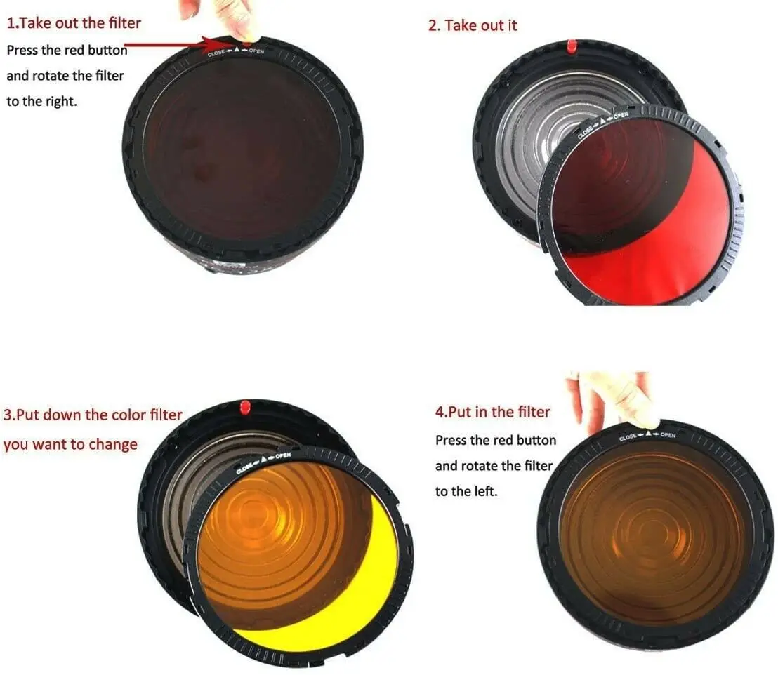 Nanguang NG 10X Fresnel Focusing Lens for LED Flash Studio Light Focus Lens Bowe