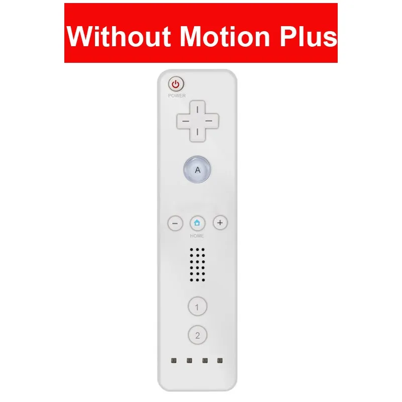 Wireless Remote Gamepad Controller Compatible Nintendo Wii Console Nunchuck Remote Control Joystick Joypad Optional Motion Plus 
