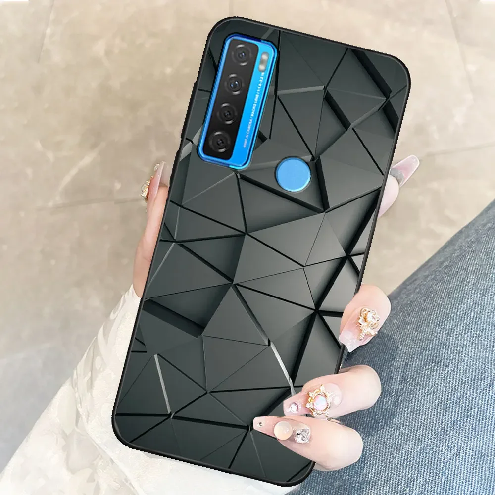 Luxurious TPU Soft Silicone Marble Animal Phone Case - Shockproof Bumper Shell